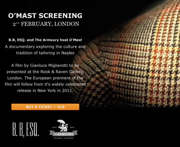 O’Mast Screening in London - 2nd of Feburary