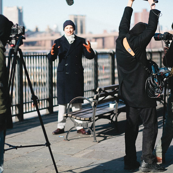 Zac Wolf was kind enough to stop by our shoot in New York City