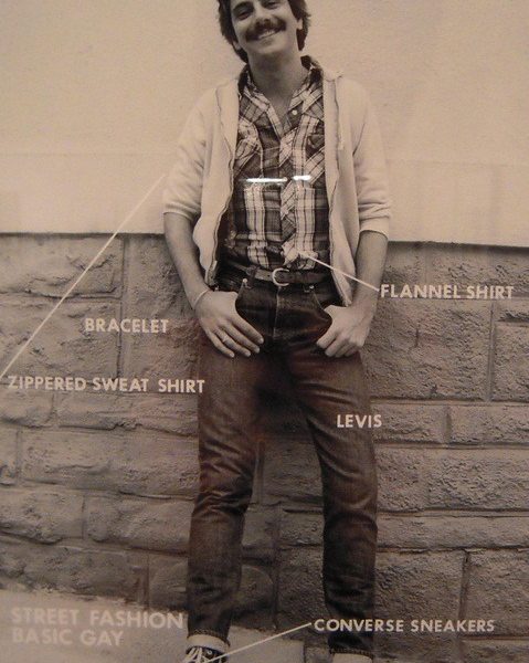 Hal Fischer, “Street Fashion, Basic Gay” (1977)