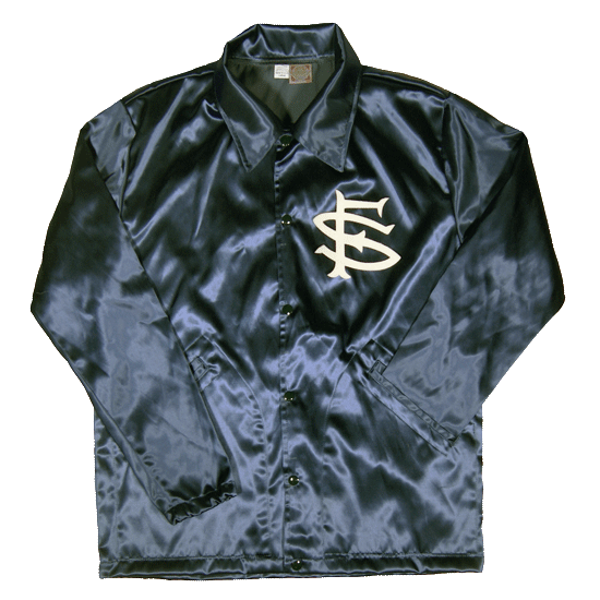 New Ebbets Field Flannels satin warmup jackets