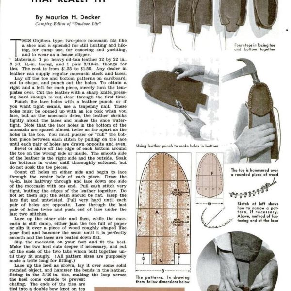 Make Your Own Moccasins (1937)