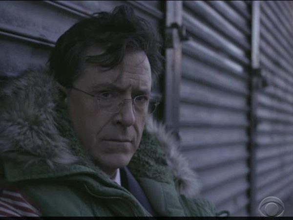 Cold Open: Stephen Colbert’s Parka in Spike Jonze-Directed Late Show Segment