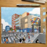 Style And Fashion Drawings: Dressing for Golden Week