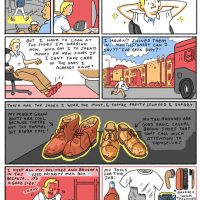 Style & Fashion Drawings: Good Shoe Feelings